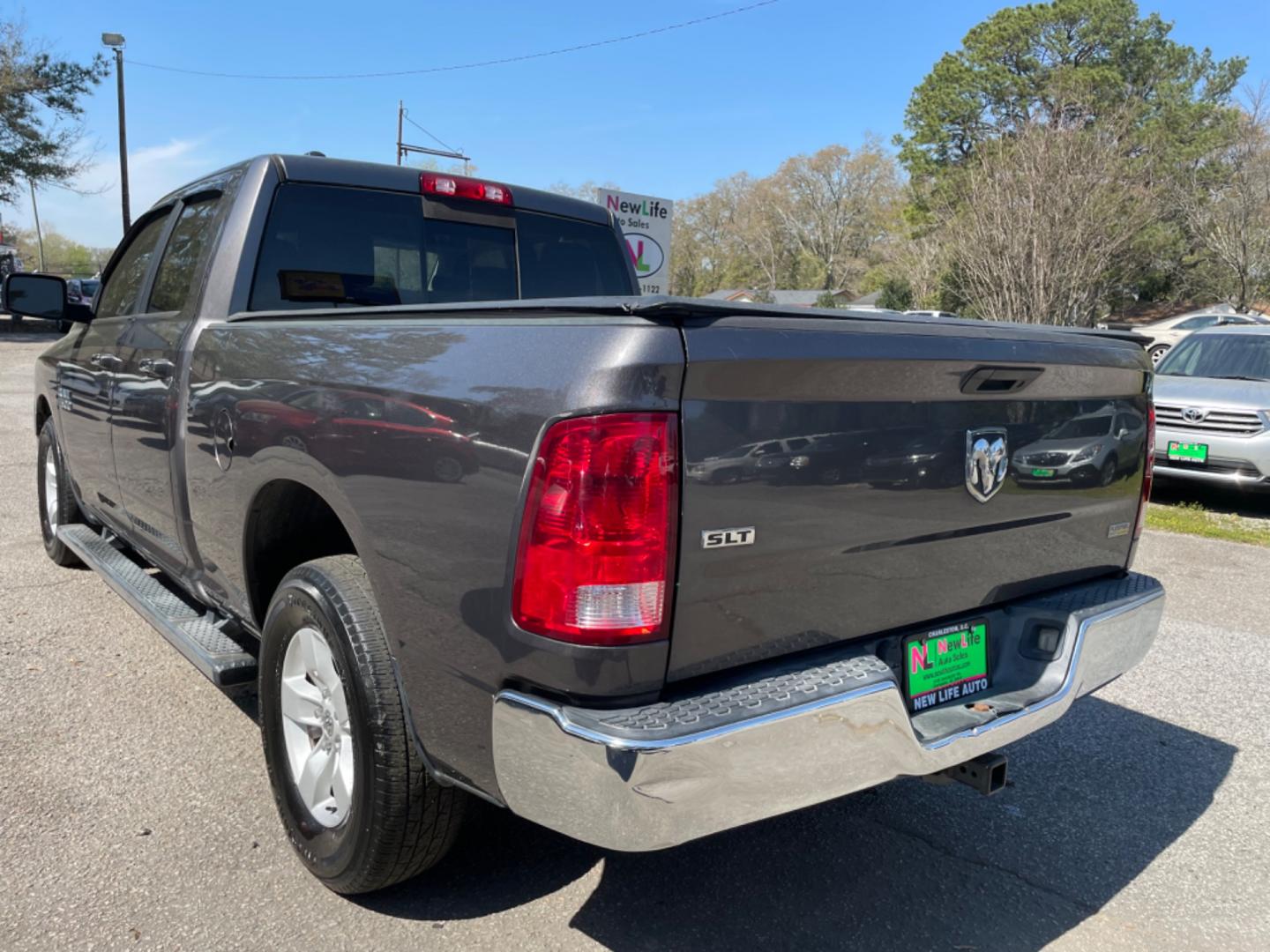 2017 GRAY RAM 1500 SLT (1C6RR6GG5HS) with an 3.6L engine, Automatic transmission, located at 5103 Dorchester Rd., Charleston, SC, 29418-5607, (843) 767-1122, 36.245171, -115.228050 - Photo#4